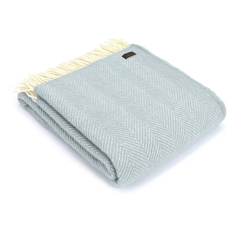 Tweedmill Pure New Wool Fishbone Throw image number 0